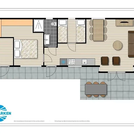 Nd Deluxe 4 Personen 리조트 노르트베이크